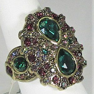 HEIDI DAUS CONFECTION CRYSTAL RING - SIZE 7